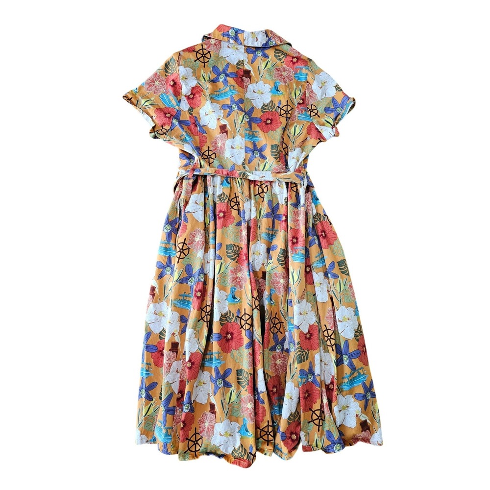 Her Universe Disney Jungle Cruise Retro Print Dress Exclusive Size‎ L 14/16 - Picture 12 of 12